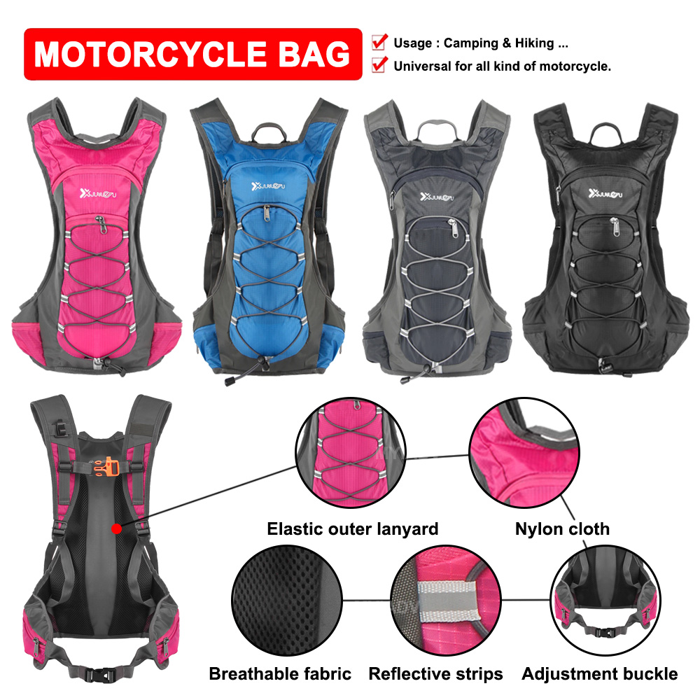 Cycling Commute Backpack - Mochila para motocicleta, armazenamento de viagem,