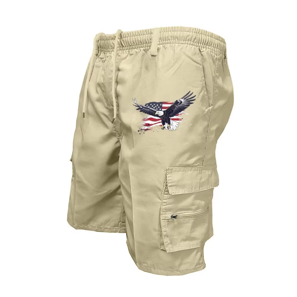 Cycling To Work - Bermudas Cargo Masculinas 2026 com Cintura