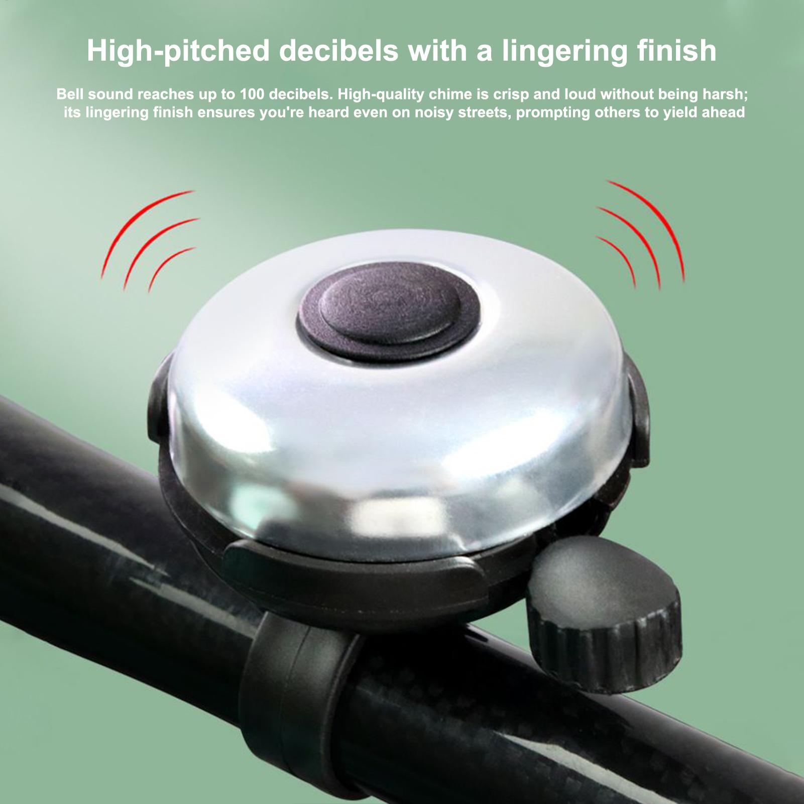 Bell Handlebar Ring - Campainha de Bicicleta Universal de Liga