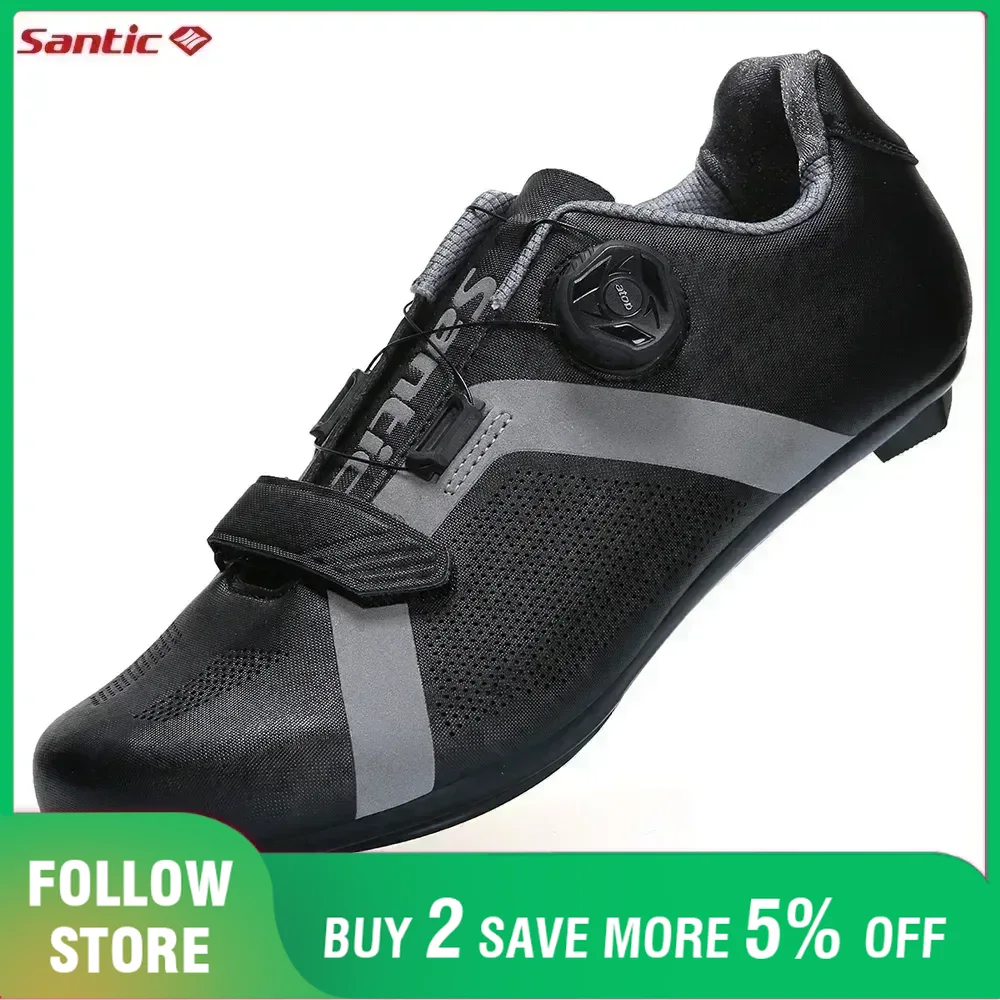 Santic ciclismo bloqueio sapat - Cycling Commuter Shoes avaliação e preço