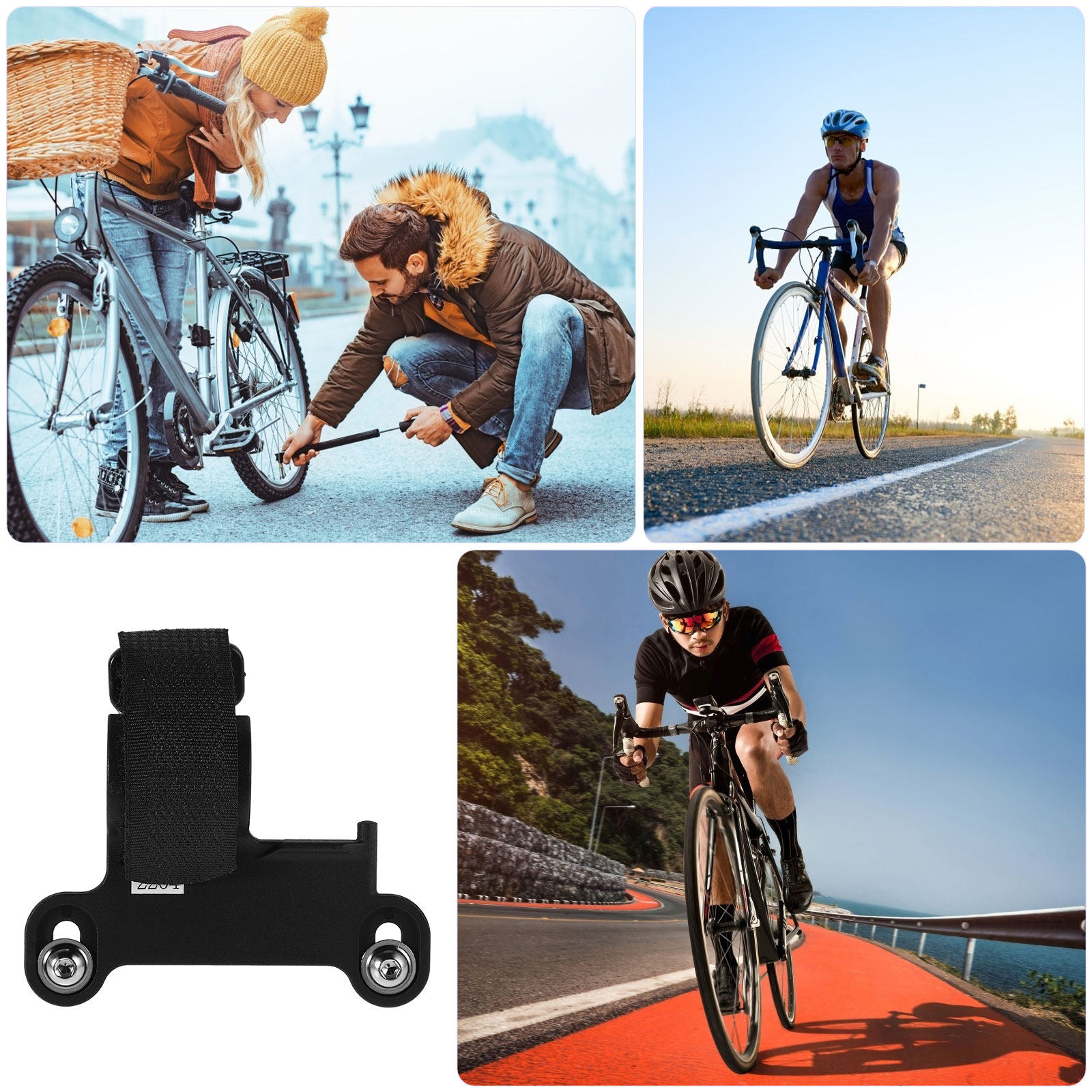Suporte Compacto para Bomba de - Bike Pump Frame Mount avaliação e preço