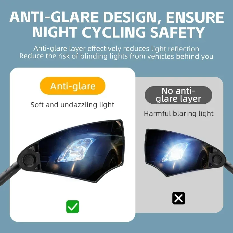 ROCKBROS Espelho Retrovisor de - Cycling Zones avaliação e preço