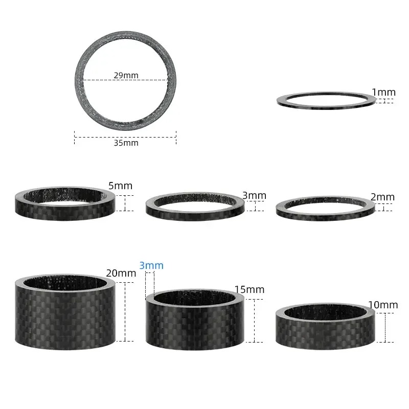 Espaçadores de fibra de carbon - Bell Handlebar Ring avaliação e preço