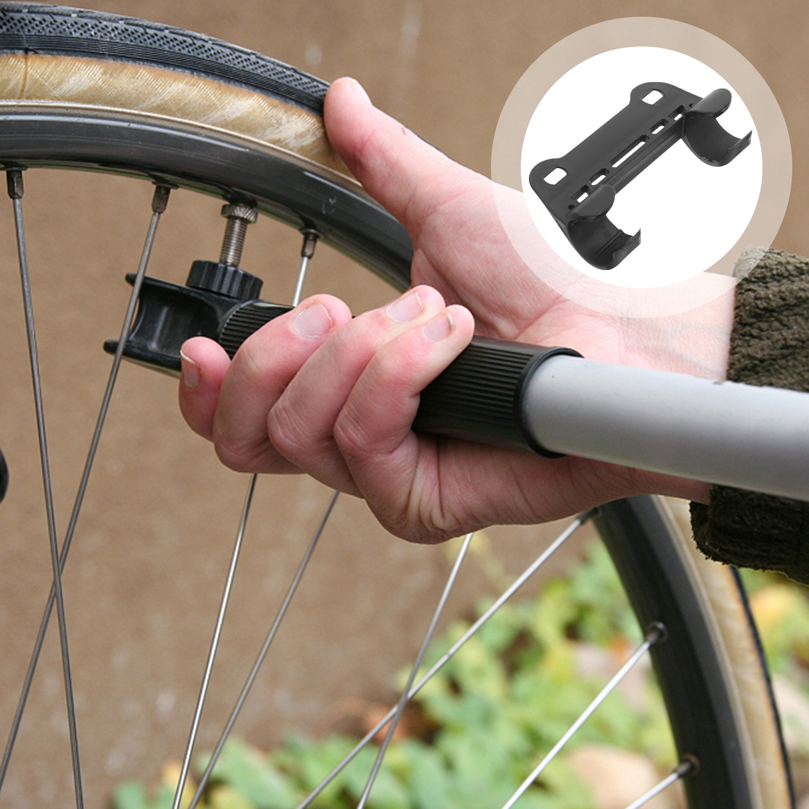 5 Peças Suporte Profissional p - Bike Pump Frame Mount avaliação e preço