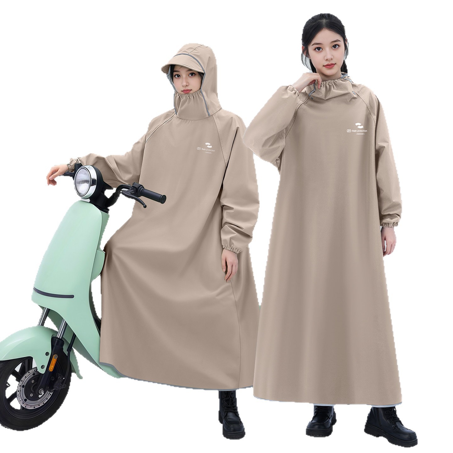 Capa de Chuva Impermeável de M - Cycling Commute In Rain avaliação e preço