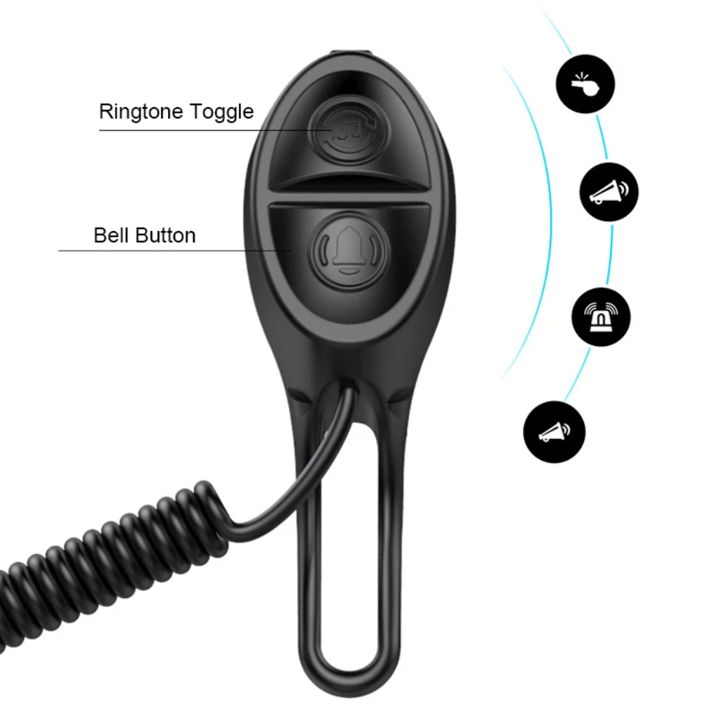Sino elétrico para bicicleta,  - Bell Handlebar Ring avaliação e preço