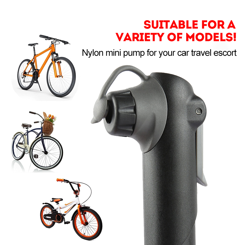 Mini bomba de bicicleta portát - Bike Pump Frame Mount avaliação e preço