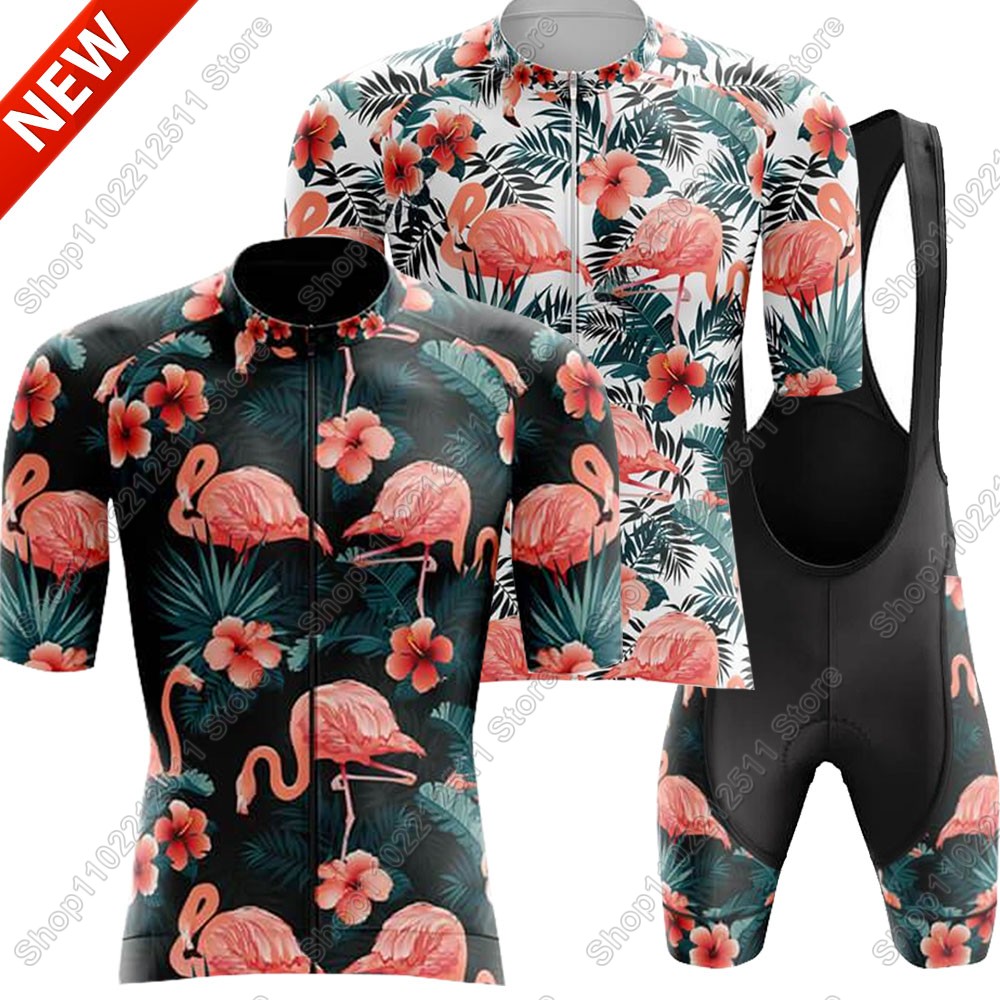 2025 flamingo conjunto camisa  - Cycling Commute Shorts avaliação e preço
