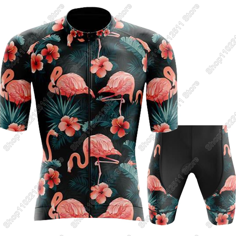 2025 flamingo conjunto camisa  - Cycling Commute Shorts avaliação e preço