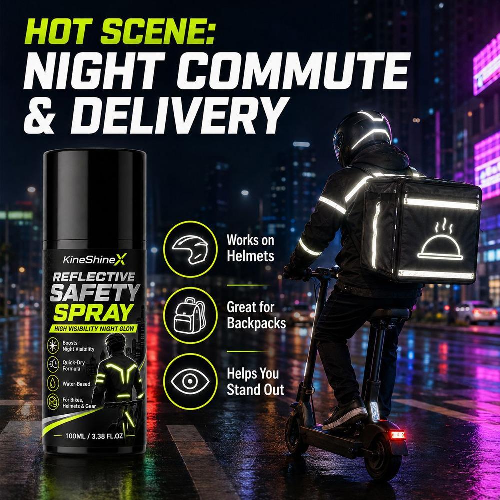 Spray Refletivo Noturno de Seg - Cycling Commute Gear avaliação e preço