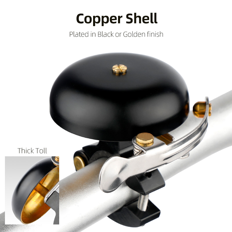 Deemount clássico ciclo sino d - Bell Handlebar Ring avaliação e preço